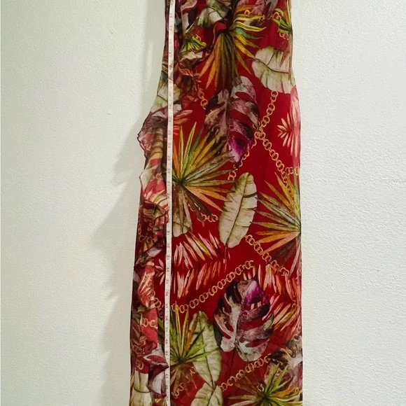 Guess Red Floral Maxi Dress - Picture 9 of 10